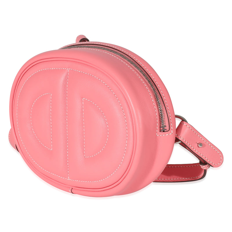 Hermès Rose Dete Verso Swift In-The-Loop Belt Bag Pink Leather Handbag