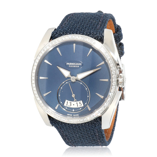 Parmigiani Tonda Metropoltaine Pfc273-0060600-X02521 Womens Watch Stainless Blue Steel Wrist