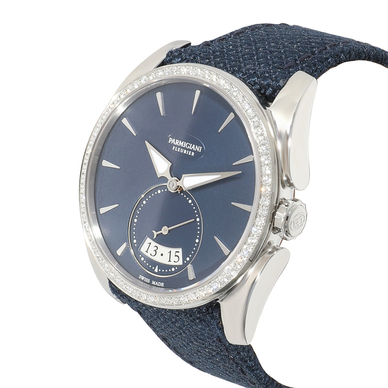 Parmigiani Tonda Metropoltaine Pfc273-0060600-X02521 Womens Watch Stainless Blue Steel Wrist