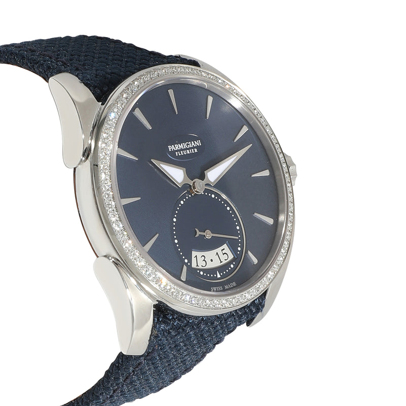 Parmigiani Tonda Metropoltaine Pfc273-0060600-X02521 Womens Watch Stainless Blue Steel Wrist