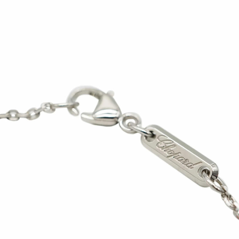 Chopard White Gold Diamond Happy Diamonds Pendant 18k