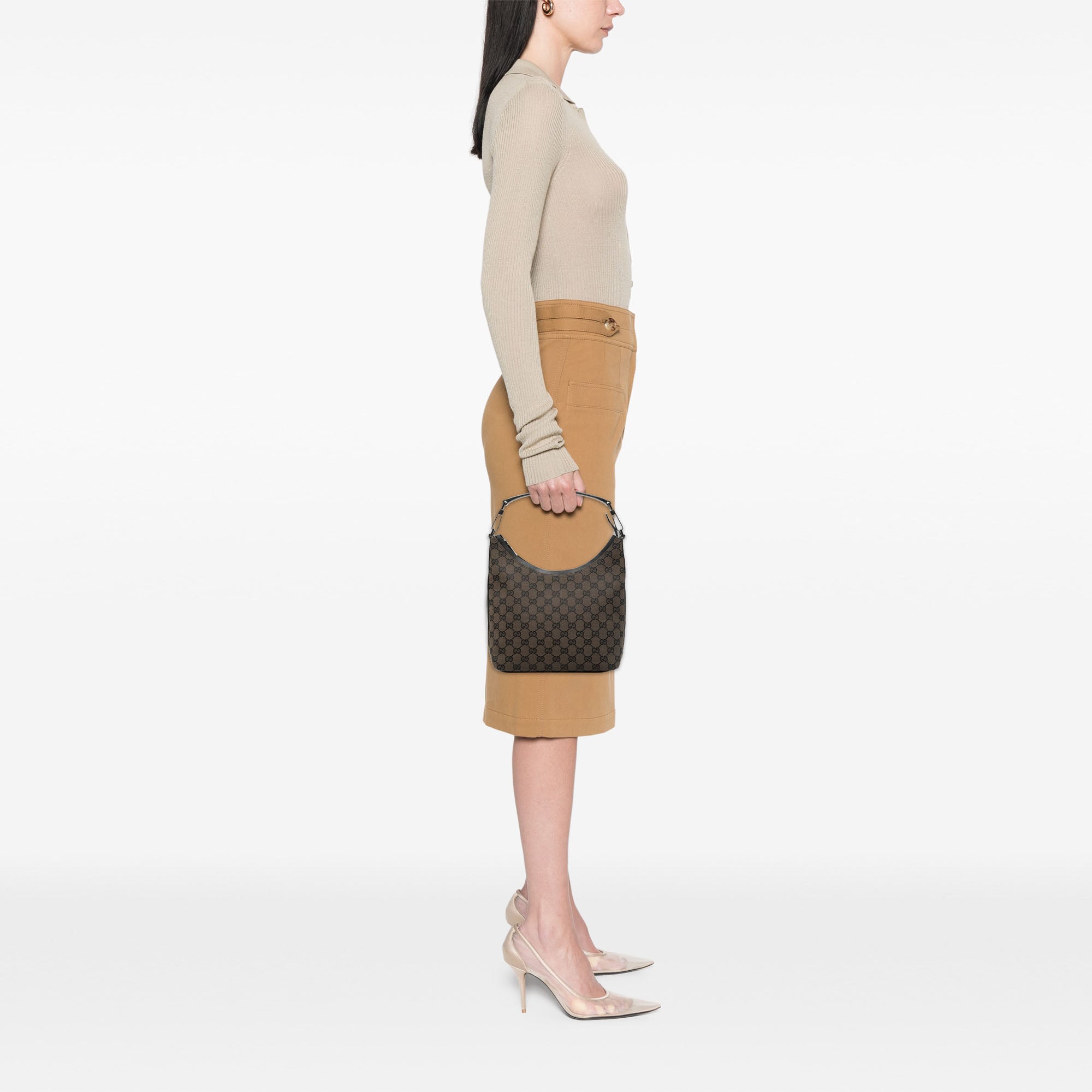 GG Canvas Shoulder Bag - Image 7