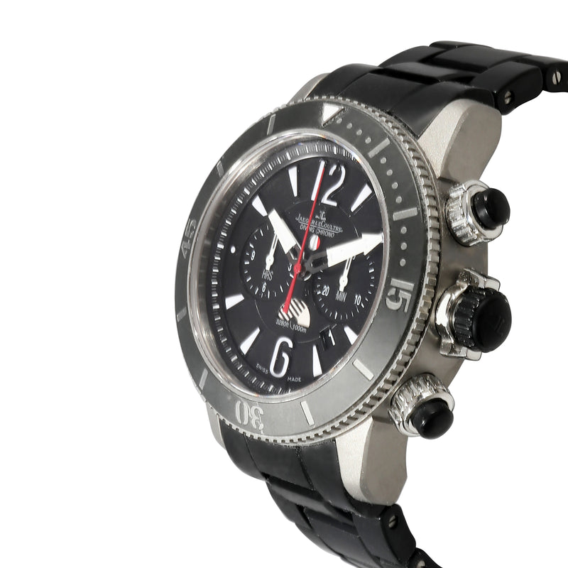 Jaeger-Lecoultre Master Compressor Navy Seal 159.t.c7 Mens Watch Titanium Black Wrist