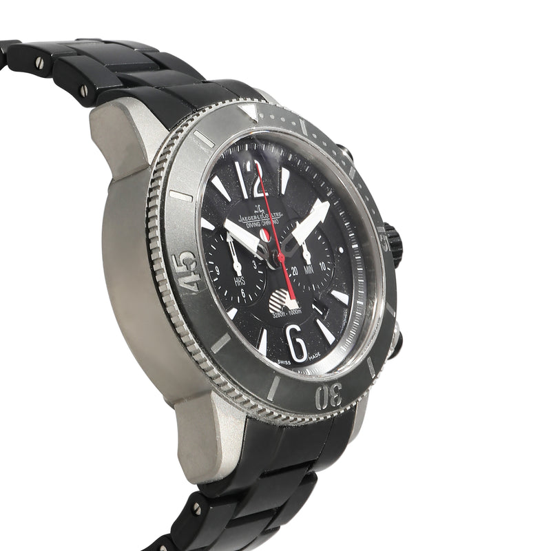 Jaeger-Lecoultre Master Compressor Navy Seal 159.t.c7 Mens Watch Titanium Black Wrist