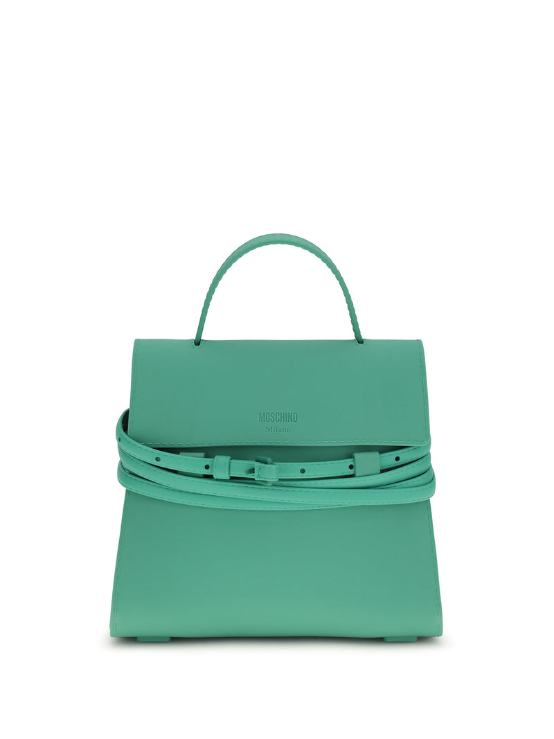 Moschino Top Handle Bag — Green Silicone
