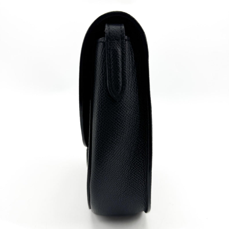 Celine Trotteur Calfskin Black Leather Bag