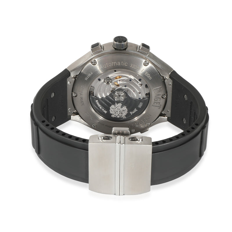 Piaget Polo Fortyfive Goa34002 Mens Watch Ss-Titanium Black Ss/titanium Wrist