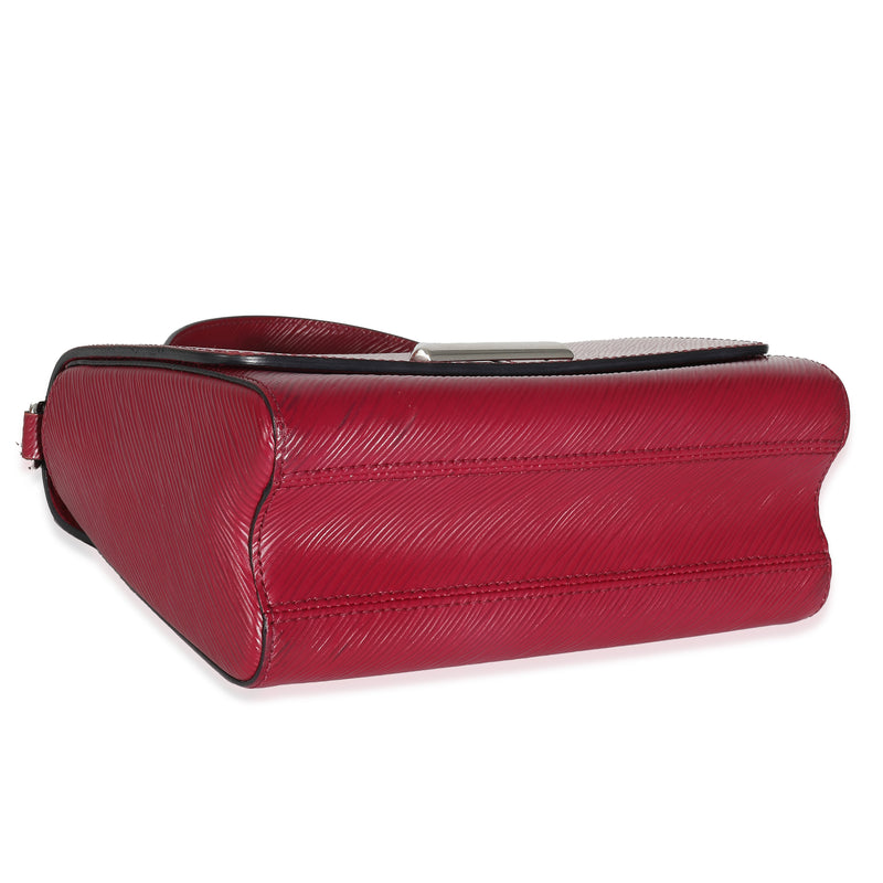 Louis Vuitton Fuchsia Epi Twist Mm Pink; Red Leather Handbag