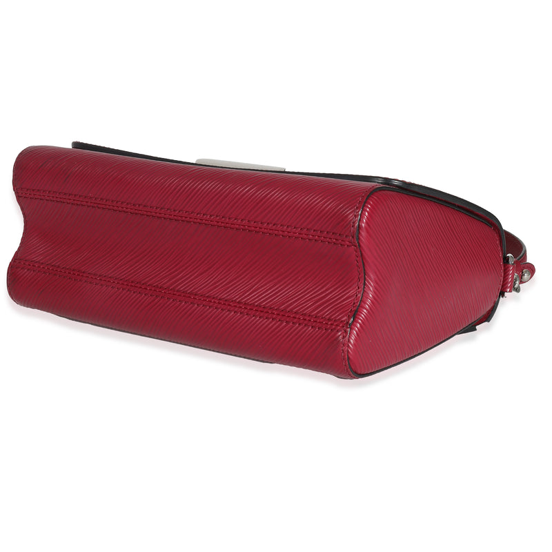 Louis Vuitton Fuchsia Epi Twist Mm Pink; Red Leather Handbag