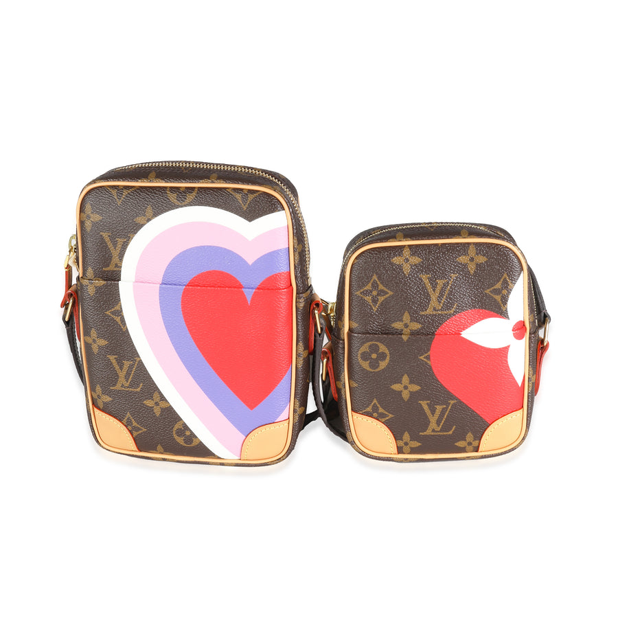 Louis Vuitton Monogram Canvas Game On Paname Set Brown; Multicolor Handbag