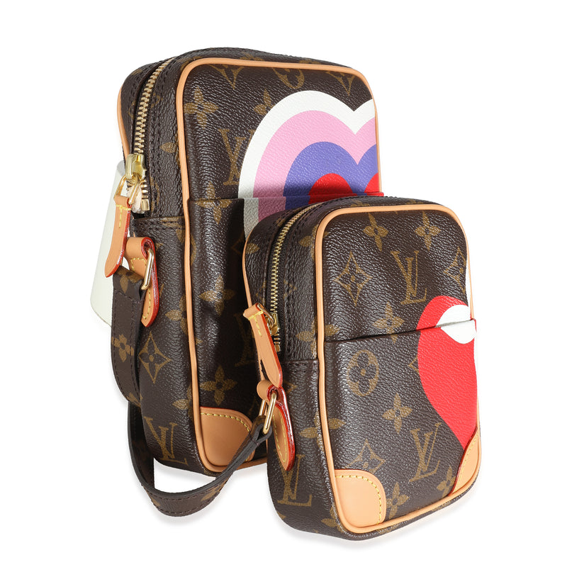 Louis Vuitton Monogram Canvas Game On Paname Set Brown; Multicolor Handbag