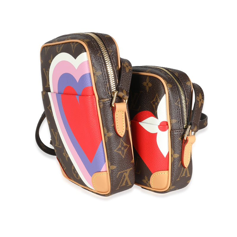 Louis Vuitton Monogram Canvas Game On Paname Set Brown; Multicolor Handbag