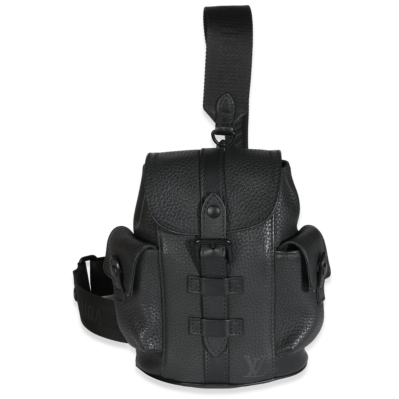 Louis Vuitton Black Taurillon Christopher Xs Backpack Leather Handbag