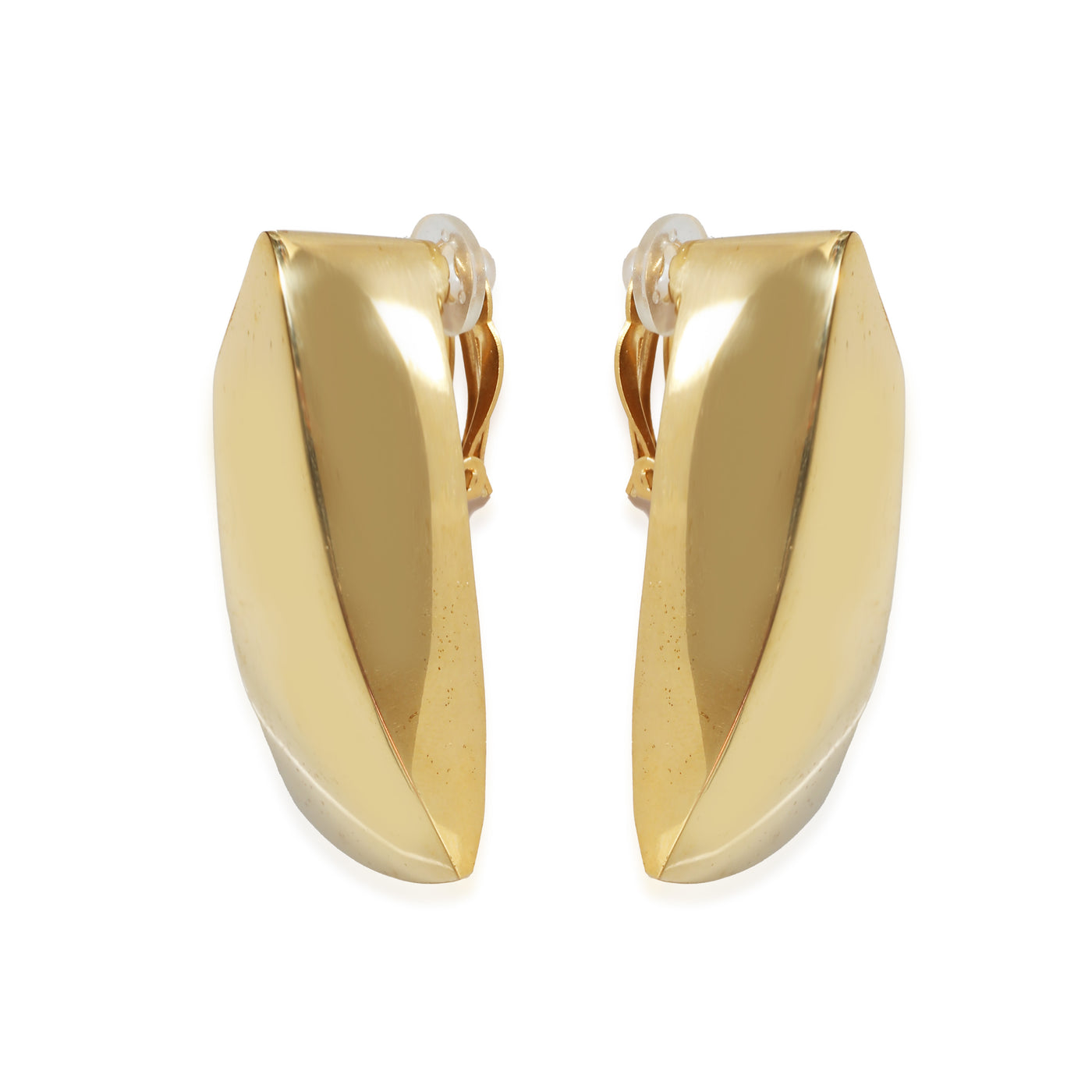 Saint Laurent Comet Triangle Clip-On Earring Base Metal