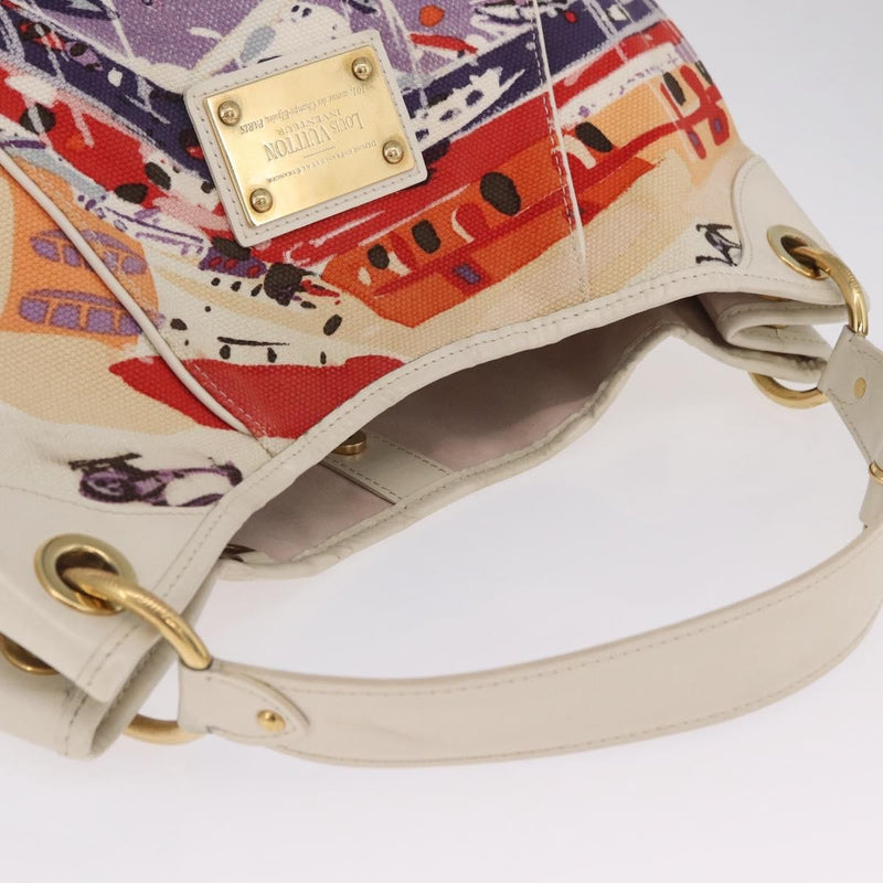 Louis Vuitton Galliera Riviera Cruise Canvas Purple Bag