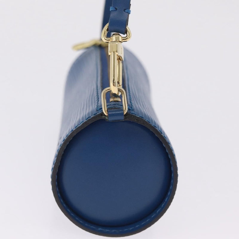Louis Vuitton Soufflot Pochette Epi Leather Blue Bag