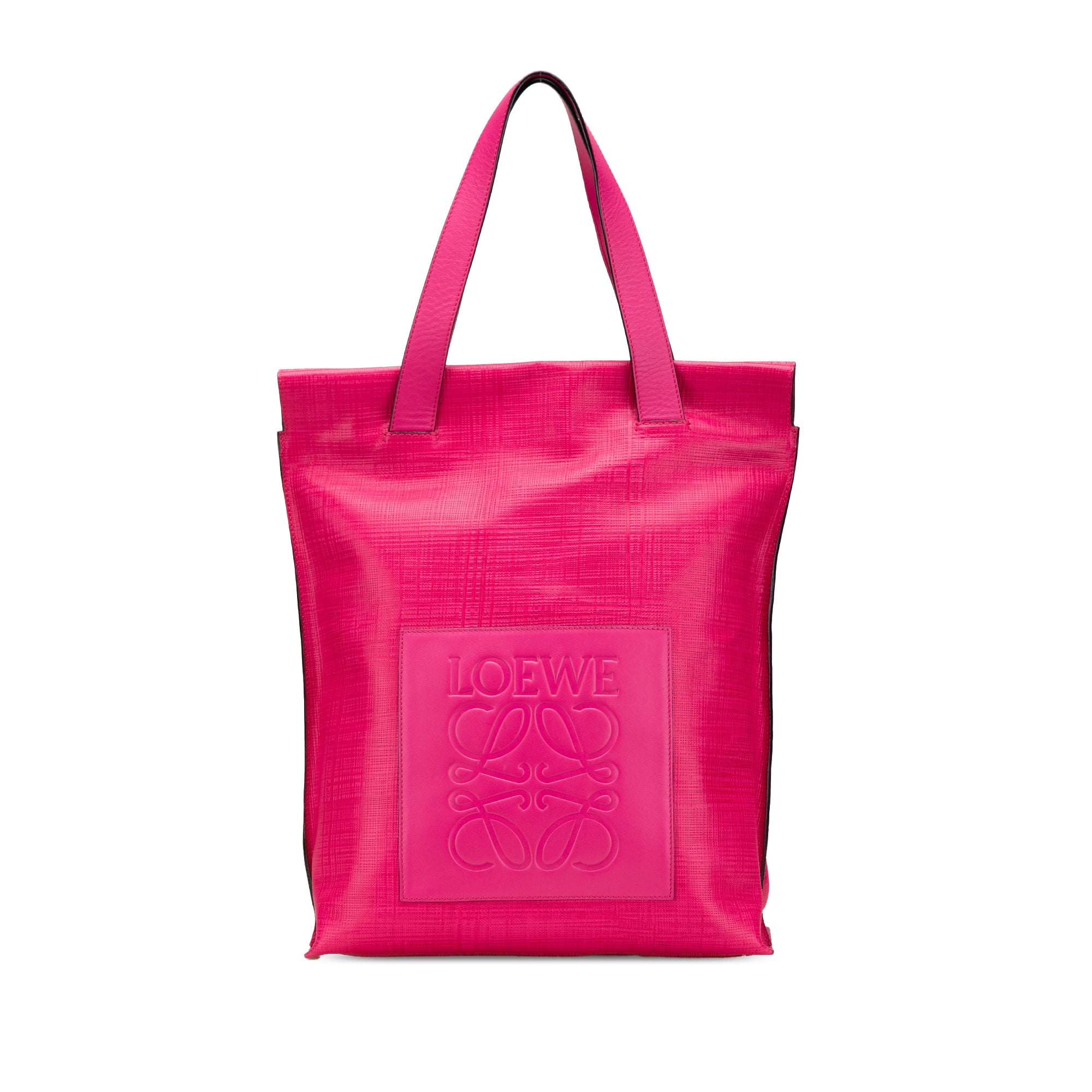 Anagram Leather Shopper Tote - Image 1