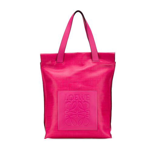 Anagram Leather Shopper Tote - Image 1