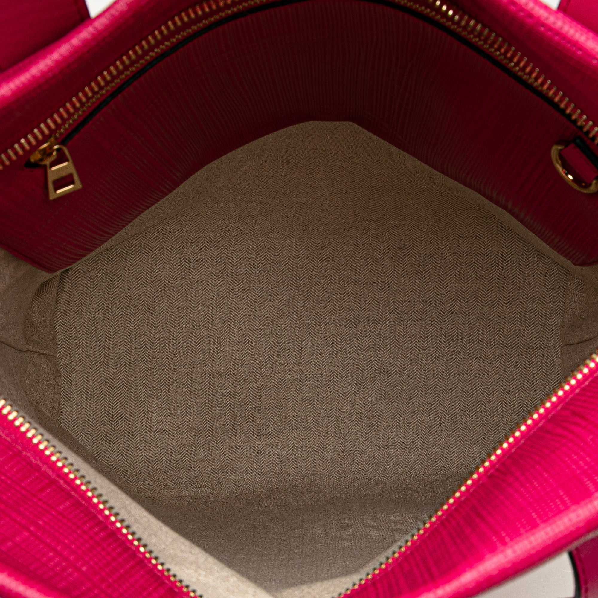 Anagram Leather Shopper Tote - Image 4