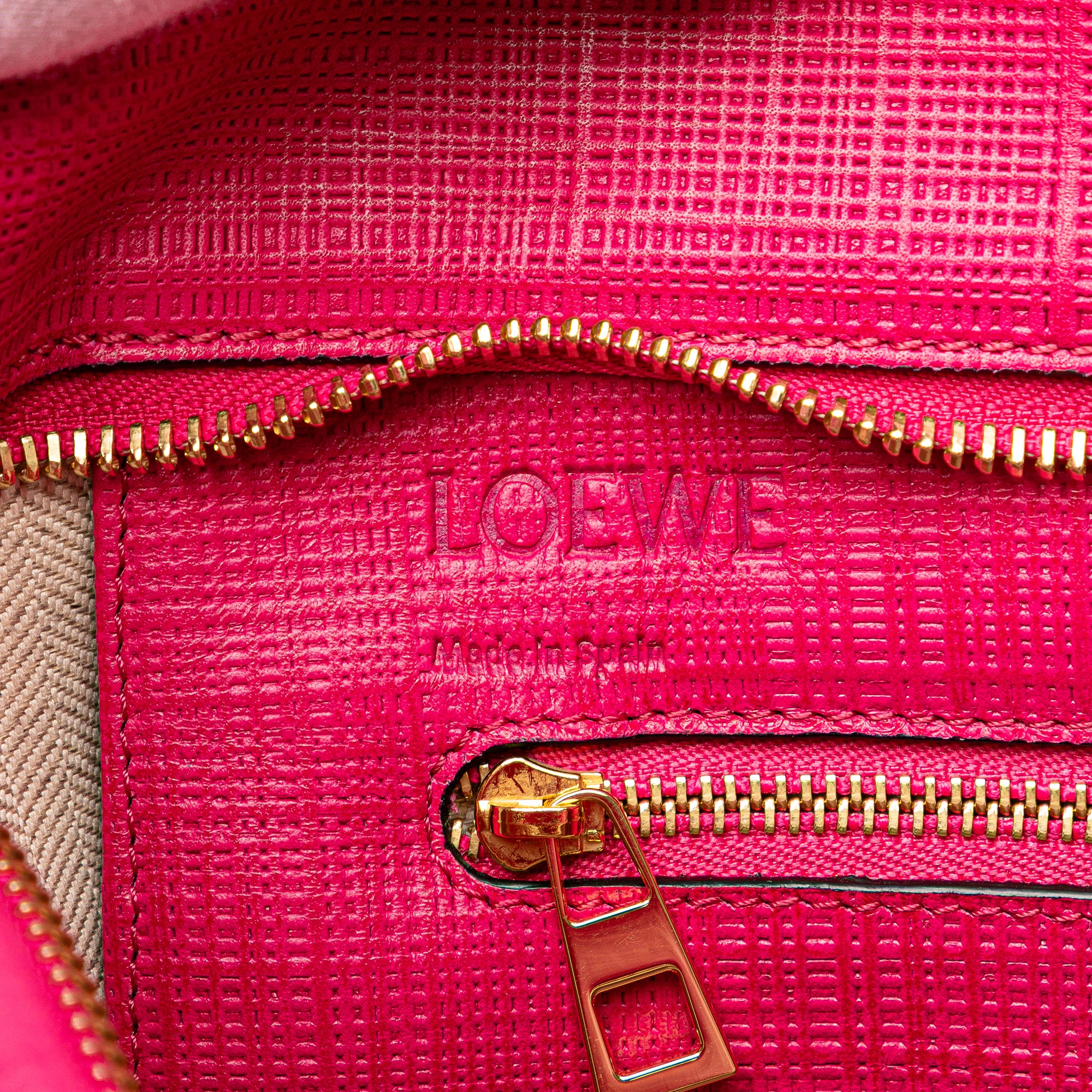 Anagram Leather Shopper Tote - Image 5