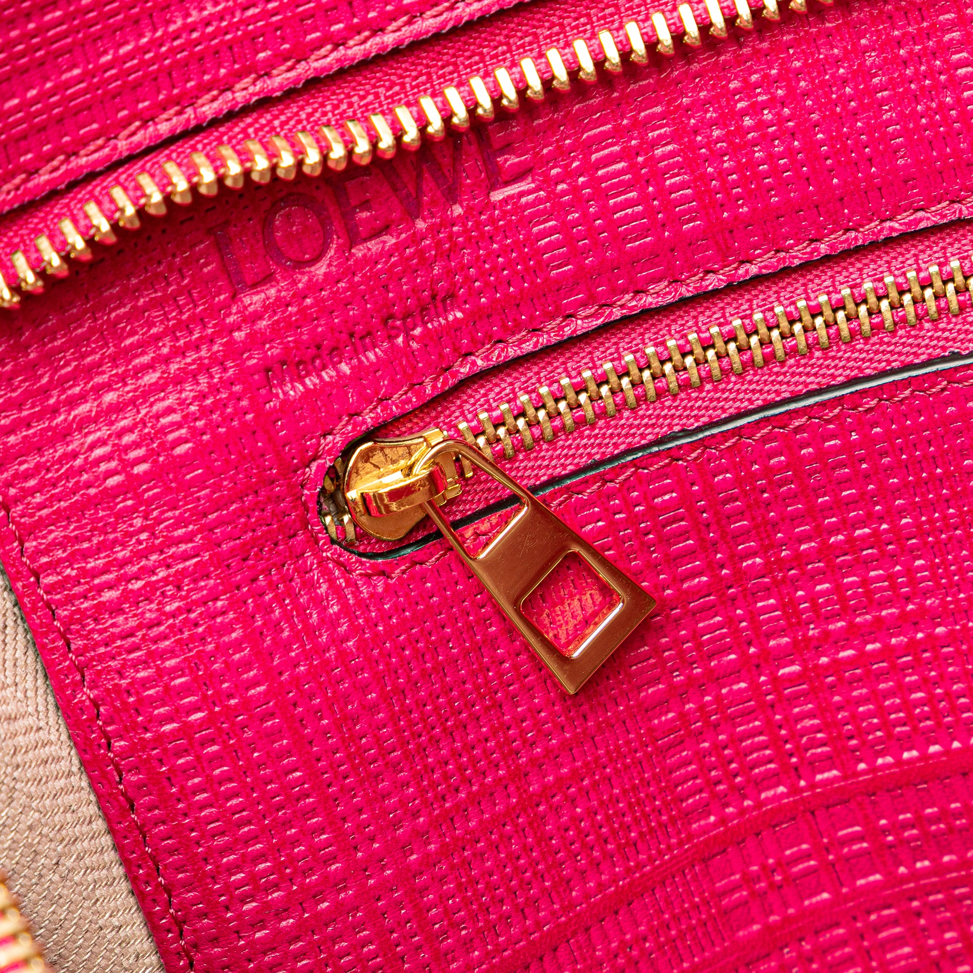 Anagram Leather Shopper Tote - Image 7