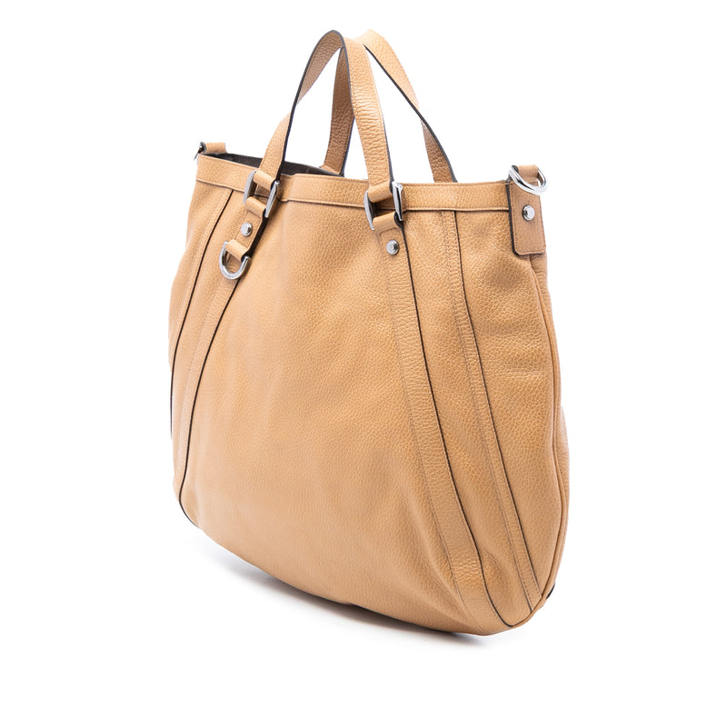 Leather Abbey D Ring Satchel - Image 2