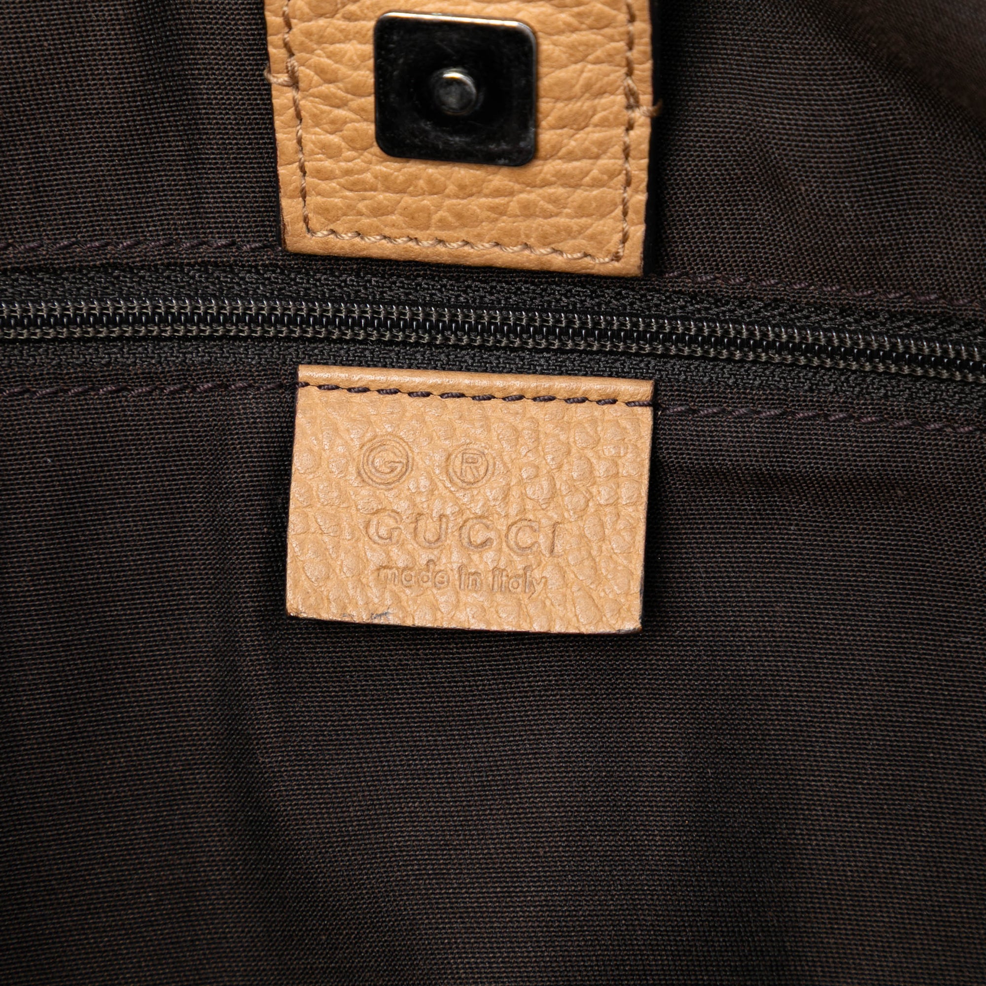 Leather Abbey D Ring Satchel - Image 5