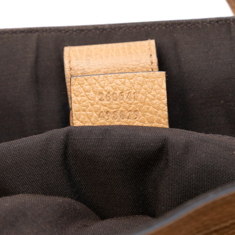 Leather Abbey D Ring Satchel - Image 6