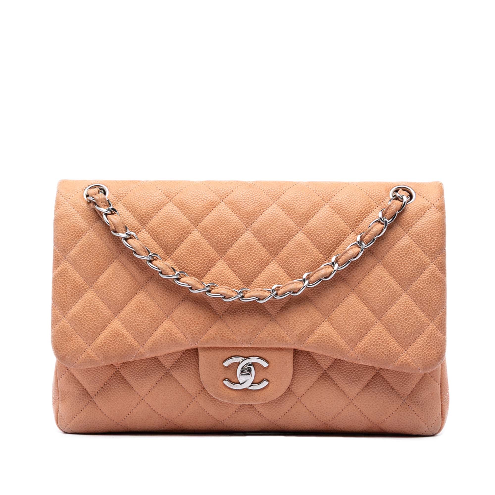 Jumbo Classic Caviar Double Flap - Image 1