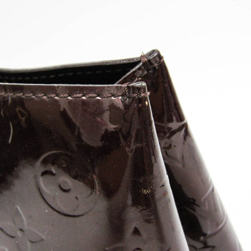 Louis Vuitton Wilshire Monogram Vernis Burgundy Patent_leather Bag