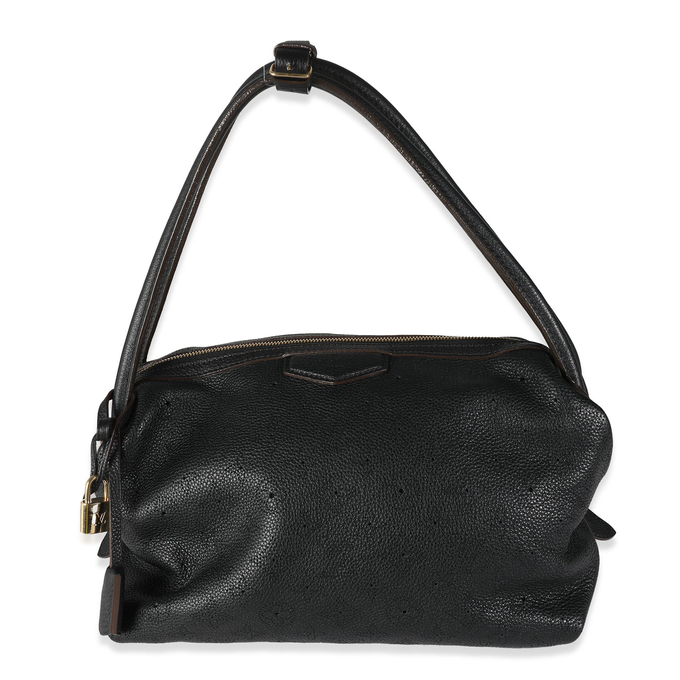 Louis Vuitton Black Monogram Mahina Galatea Pm Leather Handbag