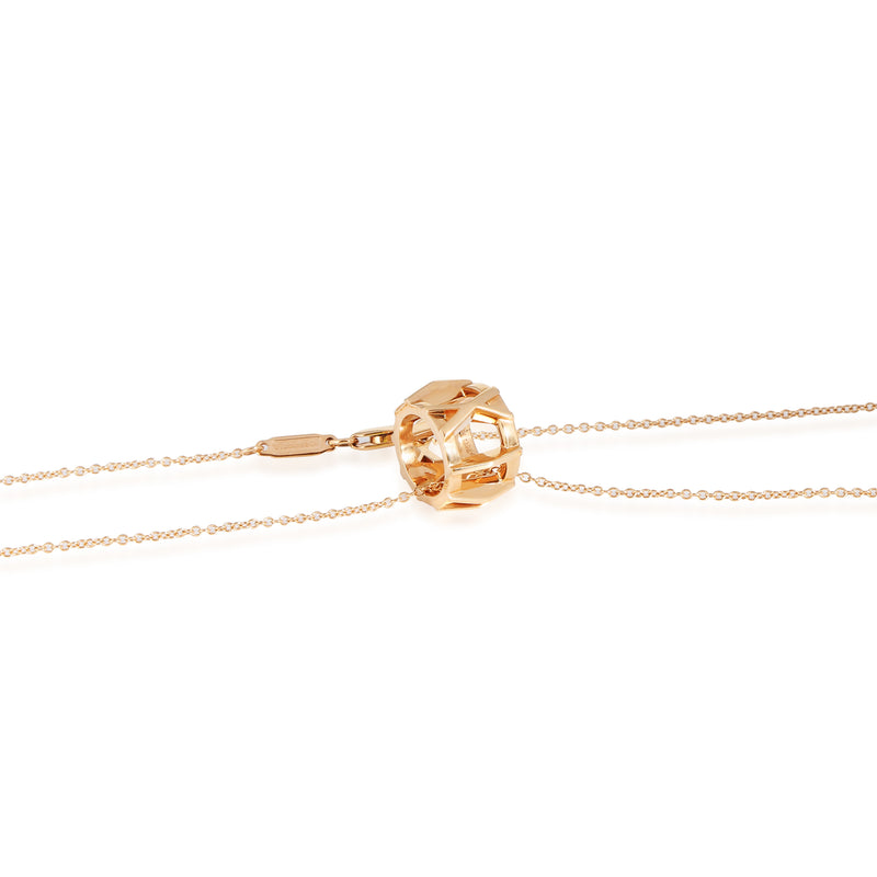Tiffany & Co. Rose Gold Atlas Pendant 18k