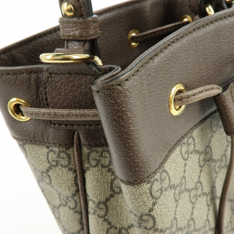 Gucci Ophidia Bucket Gg Coated Canvas Beige Bag
