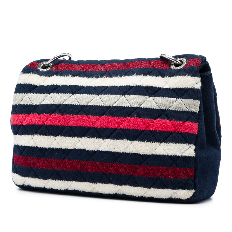 Jumbo Stripe Jersey Felt and Rope Flap - Image 2