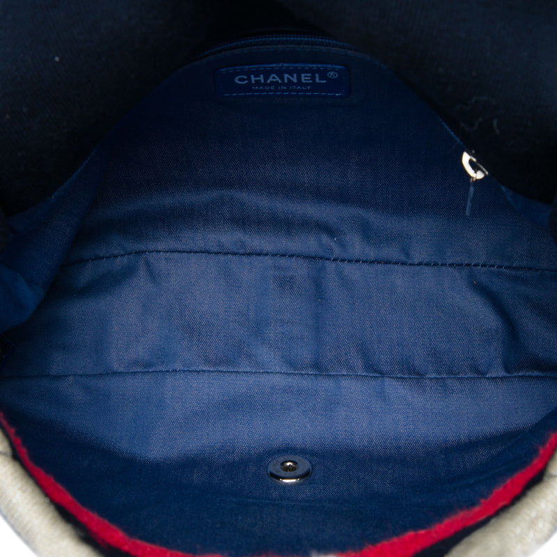 Jumbo Stripe Jersey Felt and Rope Flap - Image 4
