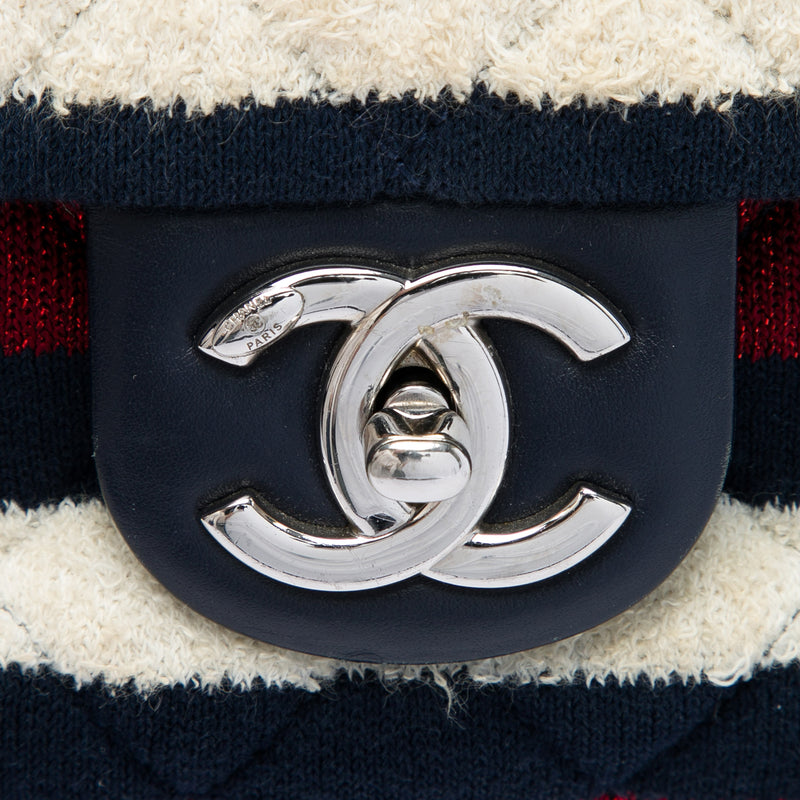 Jumbo Stripe Jersey Felt and Rope Flap - Image 5