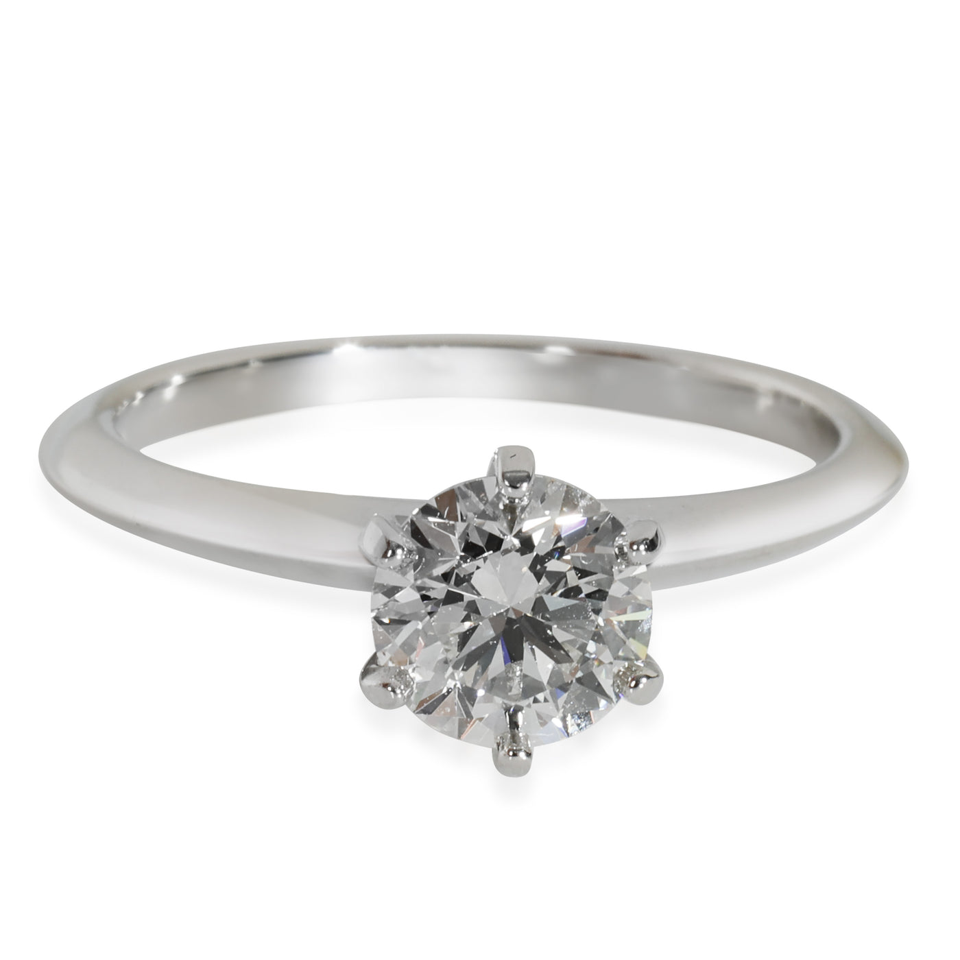 Tiffany & Co. 0.95 Ct Round Brilliant Diamond Engagement Ring 950