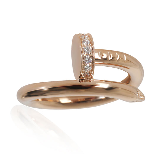 Cartier Juste Un Clou Ring, Diamonds (rose Gold) 18k