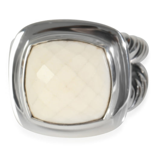 David Yurman Albion Agate Ring Sterling Silver 925