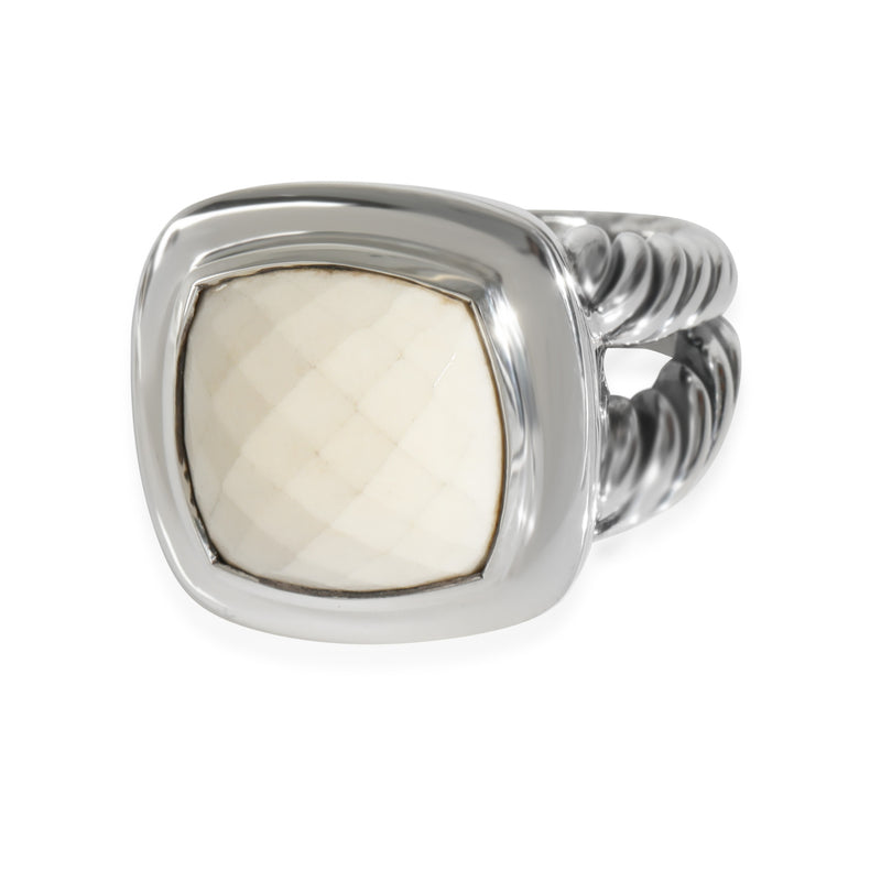 David Yurman Albion Agate Ring Sterling Silver 925
