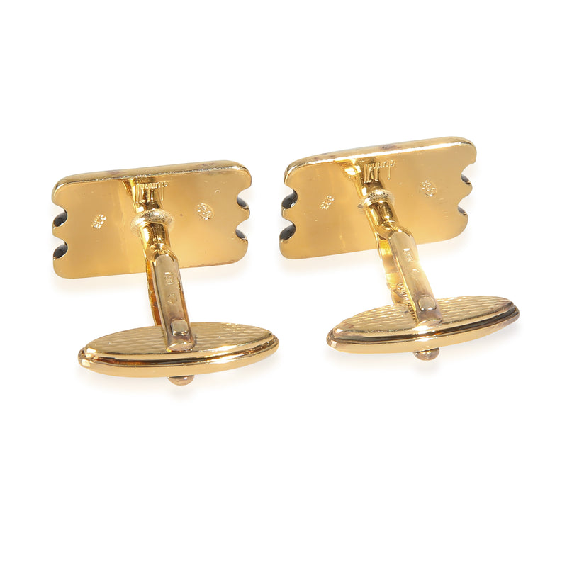 Dunhill Gold-Plated Vintage Cufflinks