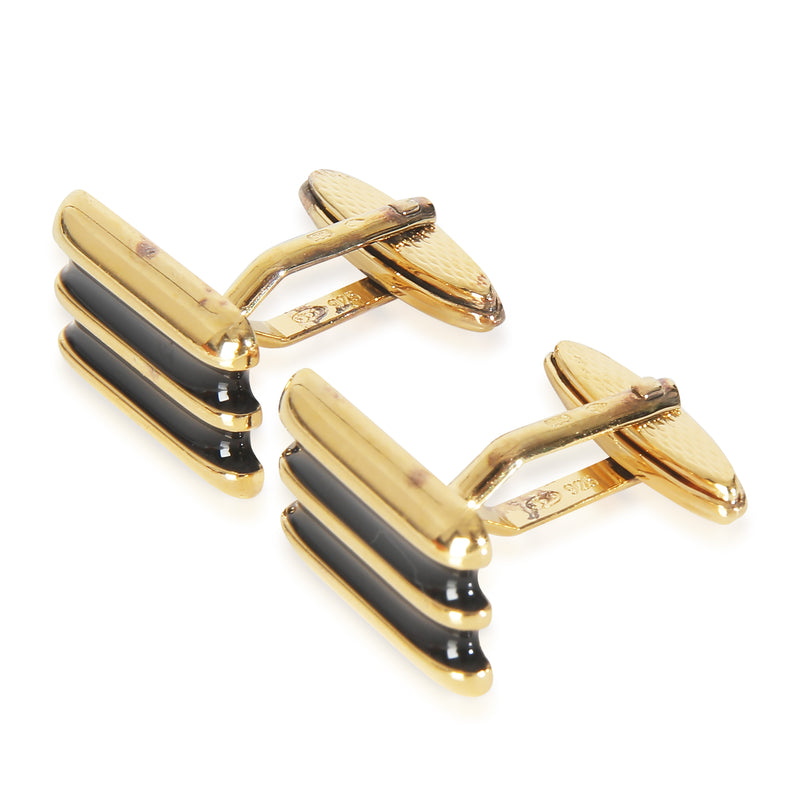 Dunhill Gold-Plated Vintage Cufflinks