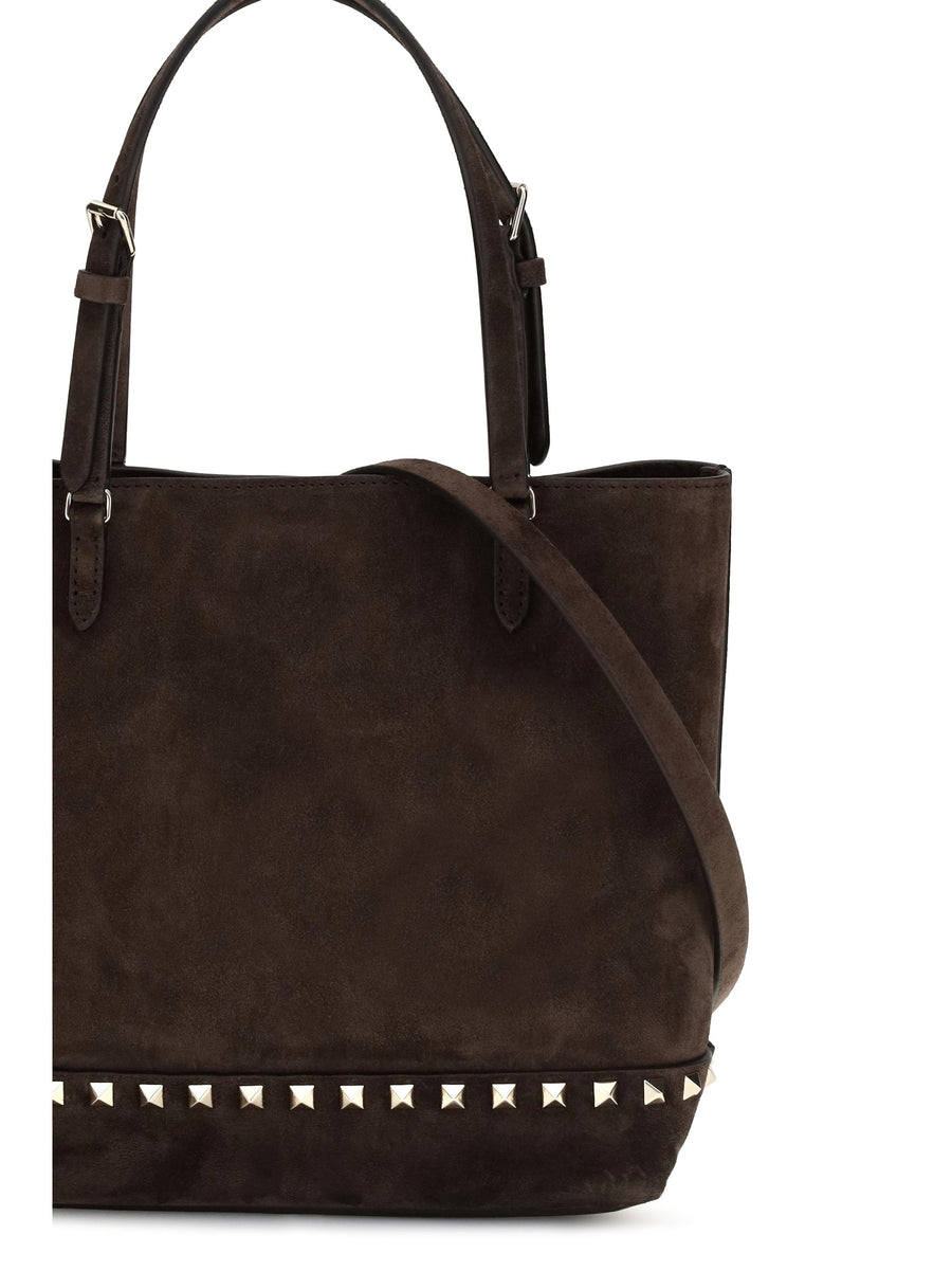 Valentino Garavani Tote Bag — Brown Calf Leather