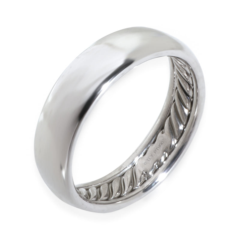 David Yurman Platinum Classic Band 950