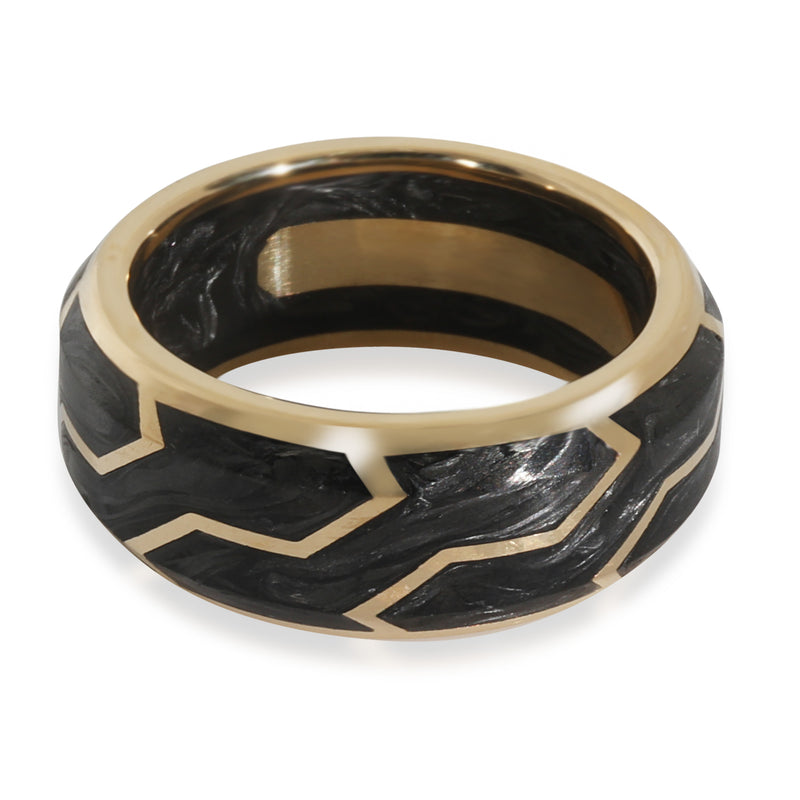 David Yurman Yellow Gold Streamline Band 18k