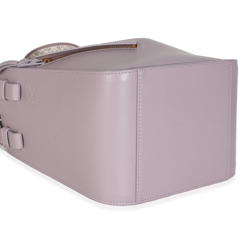 Loewe Purple Fog Calfskin Small Hammock Compact Shoulder Bag Leather Handbag