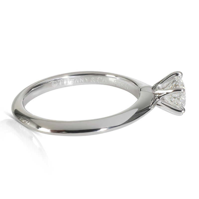 Tiffany & Co. 0.53 Ct Round Brilliant Diamond Engagement Ring 950