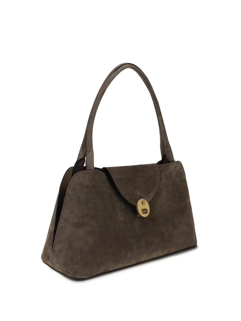 Versace Shoulder Bag — Brown Calf Leather Bos Taurus