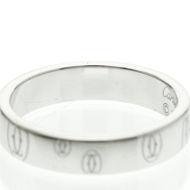 Cartier Logo De Band 18k White Gold Silver White_gold Bijoux