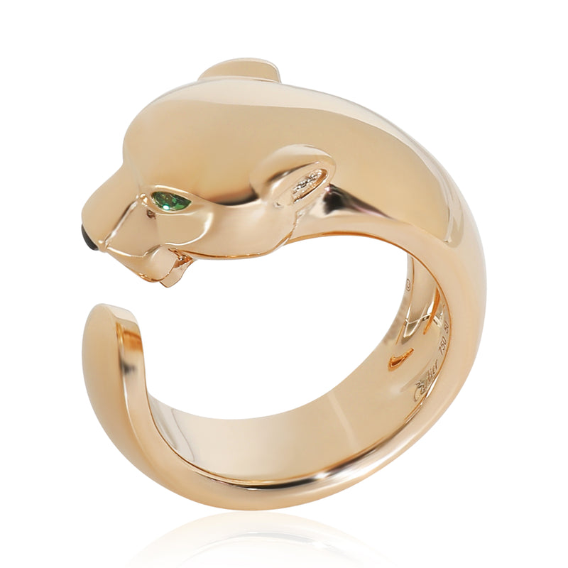 Cartier Yellow Gold Panthere De Ring 18k